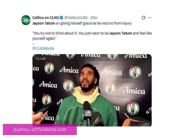 绿军双核对话揭秘 布朗塔图姆交流为全队定下节奏